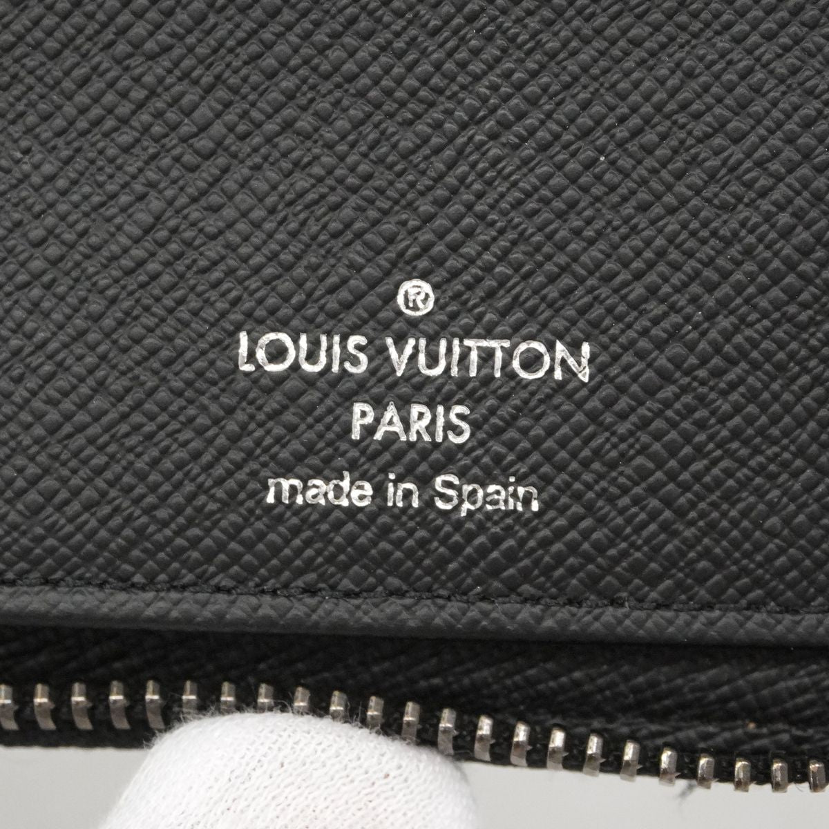 Louis Vuitton Wallet Monogram Eclipse Zippy Vertical Black — view 5
