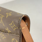 Louis Vuitton Shoulder Bag Monogram Bordeaux Brown — view 6