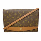 Louis Vuitton Shoulder Bag Monogram Bordeaux Brown
