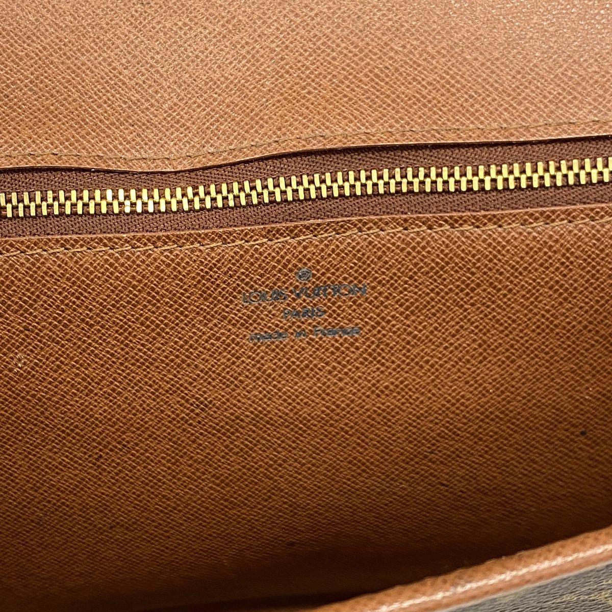 Louis Vuitton Shoulder Bag Monogram Bordeaux Brown — view 5