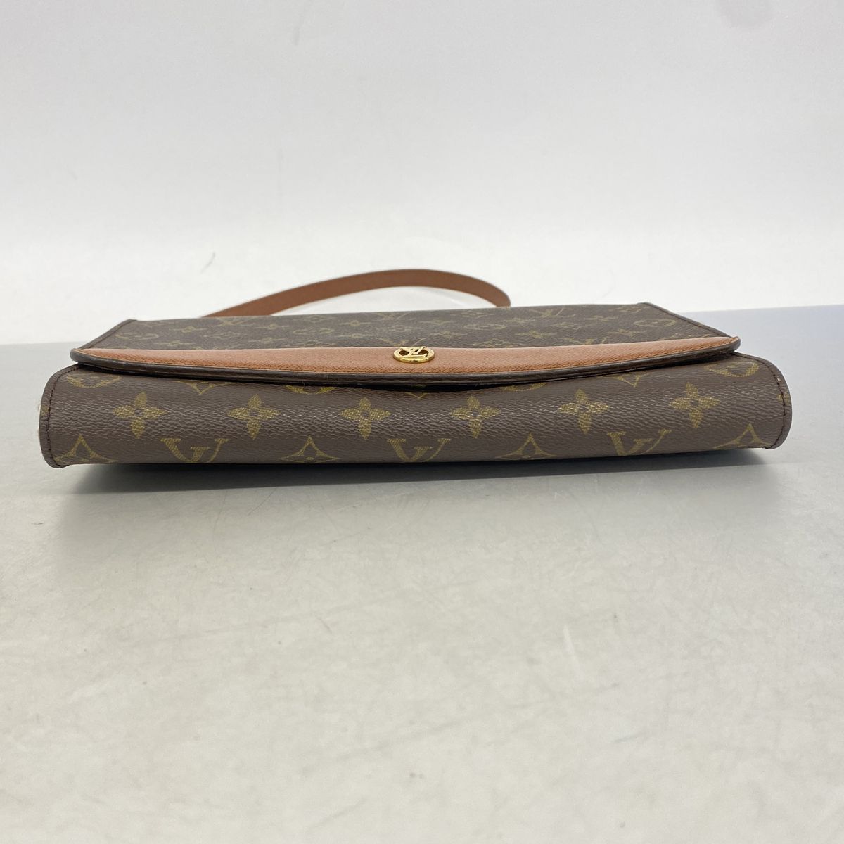 Louis Vuitton Shoulder Bag Monogram Bordeaux Brown — view 3