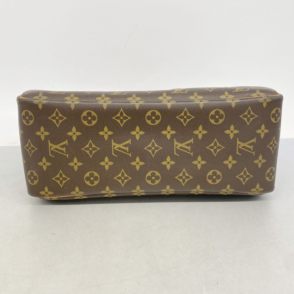 Louis Vuitton Handbag Monogram Deauville Brown — view 3