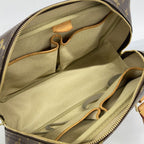 Louis Vuitton Handbag Monogram Deauville Brown — view 4