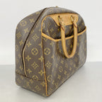 Louis Vuitton Handbag Monogram Deauville Brown — view 2