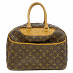 Louis Vuitton Handbag Monogram Deauville Brown