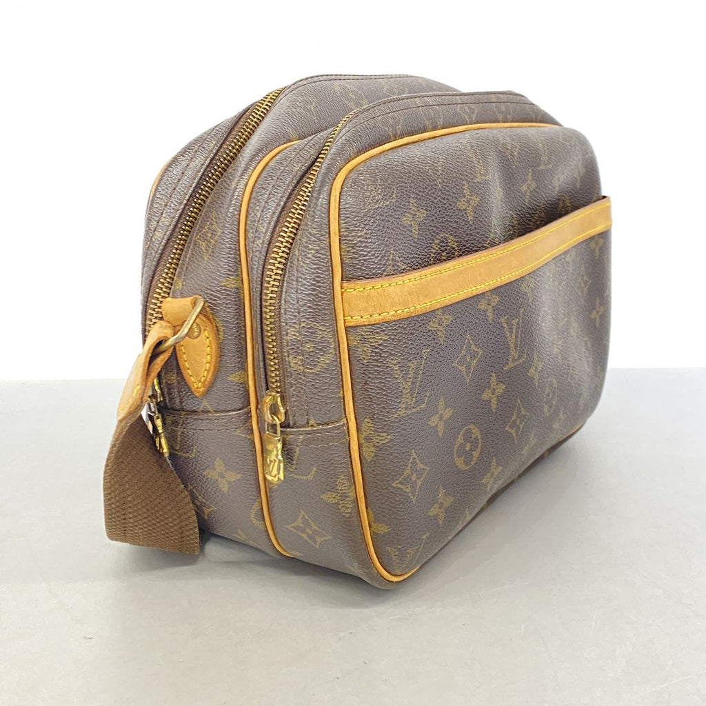 Louis Vuitton Shoulder Bag Monogram Reporter PM Brown — view 2