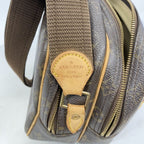 Louis Vuitton Shoulder Bag Monogram Reporter PM Brown — view 5
