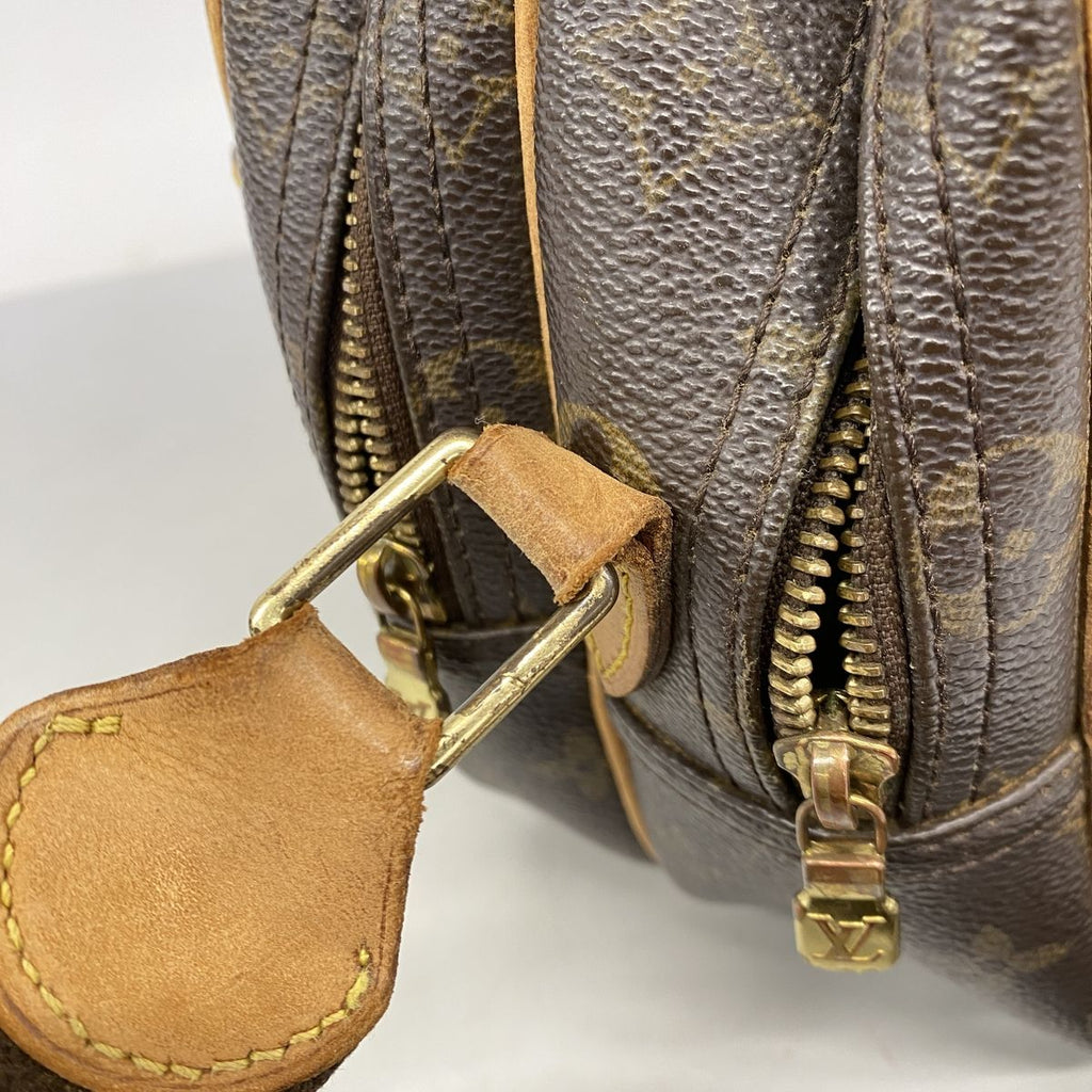Louis Vuitton Shoulder Bag Monogram Reporter PM Brown — view 7