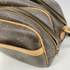 Louis Vuitton Shoulder Bag Monogram Reporter PM Brown — view 6