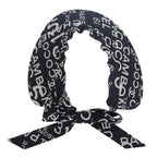 Chanel by Sea Line Logo CC Sun Visor Hat Navy — view 6