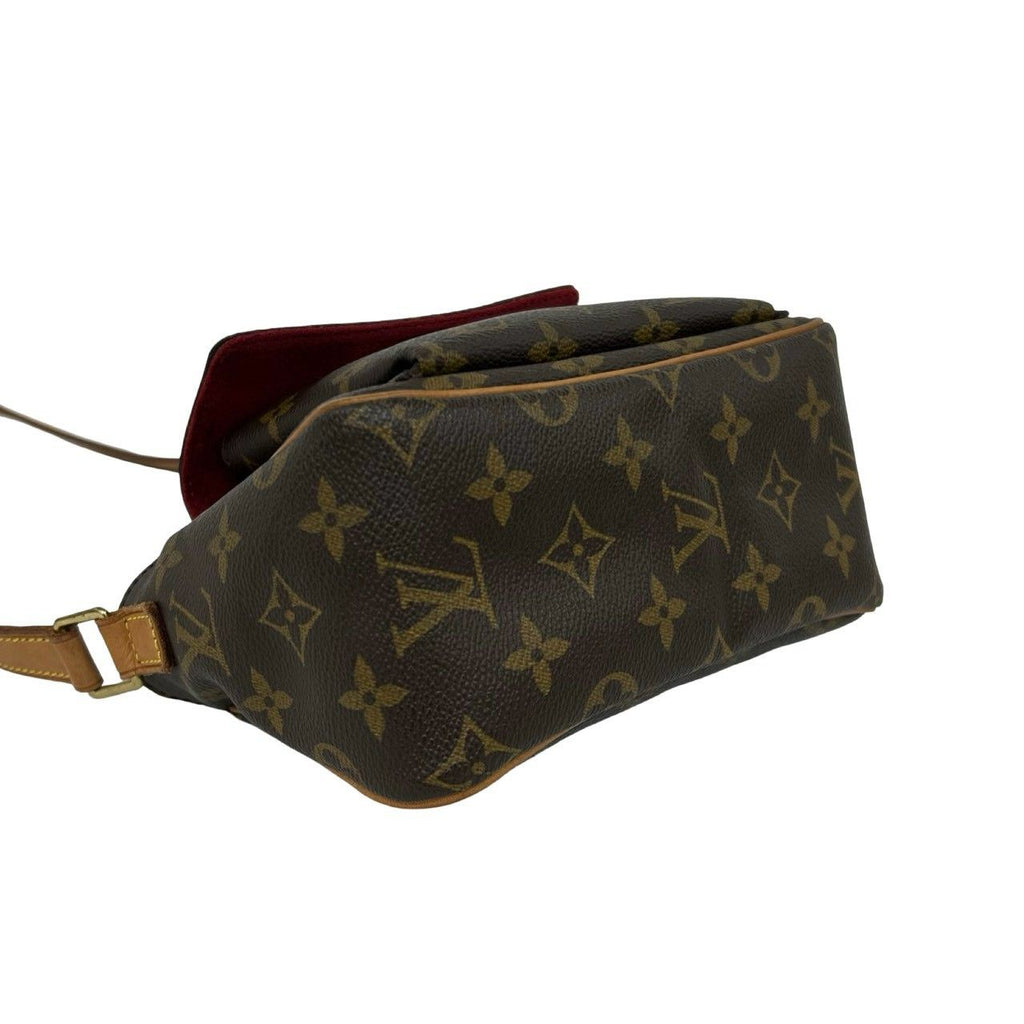 Louis Vuitton Viva-Cite PM Monogram Leather Mini Shoulder Bag Pochette Brown — view 7