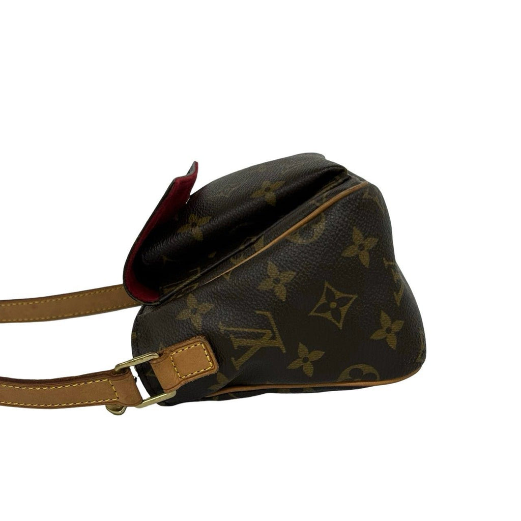 Louis Vuitton Viva-Cite PM Monogram Leather Mini Shoulder Bag Pochette Brown — view 5