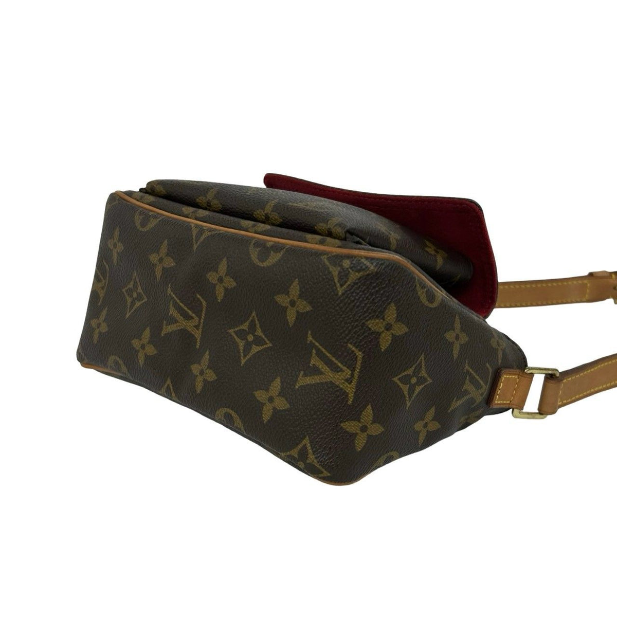 Louis Vuitton Viva-Cite PM Monogram Leather Mini Shoulder Bag Pochette Brown — view 8