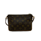 Louis Vuitton Viva-Cite PM Monogram Leather Mini Shoulder Bag Pochette Brown — view 3
