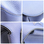Louis Vuitton Taurillon Parnassea Volta Logo 2-Way Shoulder Bag Leather Blue — view 4