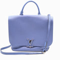 Louis Vuitton Taurillon Parnassea Volta Logo 2-Way Shoulder Bag Leather Blue