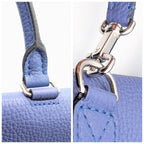 Louis Vuitton Taurillon Parnassea Volta Logo 2-Way Shoulder Bag Leather Blue — view 5