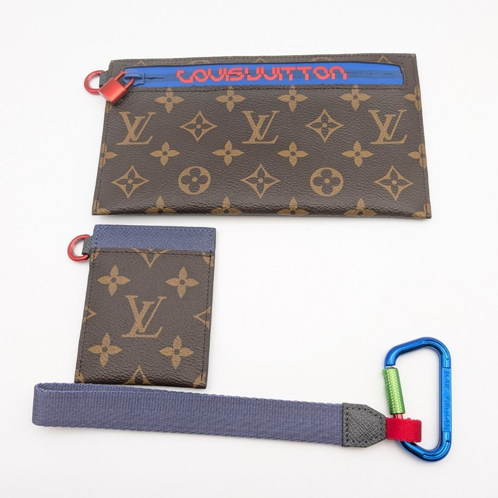 Louis Vuitton Monogram Pacific Taiga Ribbon Pouch Kim Jones Card Case — view 2