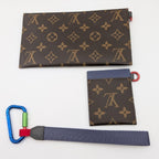 Louis Vuitton Monogram Pacific Taiga Ribbon Pouch Kim Jones Card Case — view 3