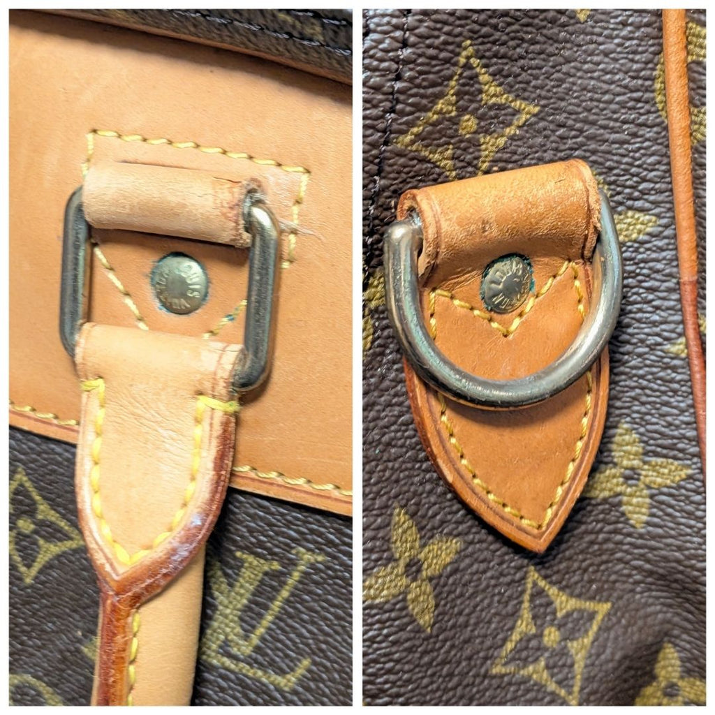 Louis Vuitton Alize de Poche Monogram Boston Bag — view 7