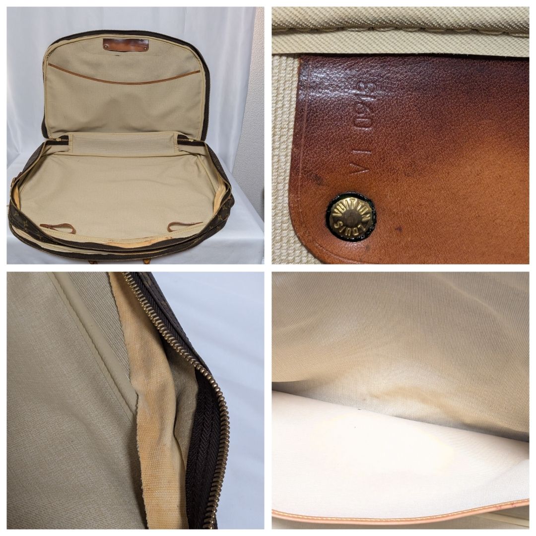 Louis Vuitton Alize de Poche Monogram Boston Bag — view 8