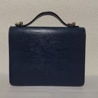 Louis Vuitton Monceau BB Epi Indigo Blue 2-Way Shoulder Bag — view 2