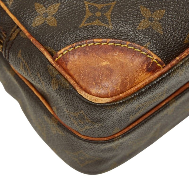 Louis Vuitton Monogram Amazon Crossbody Shoulder Bag Brown Leather — view 5