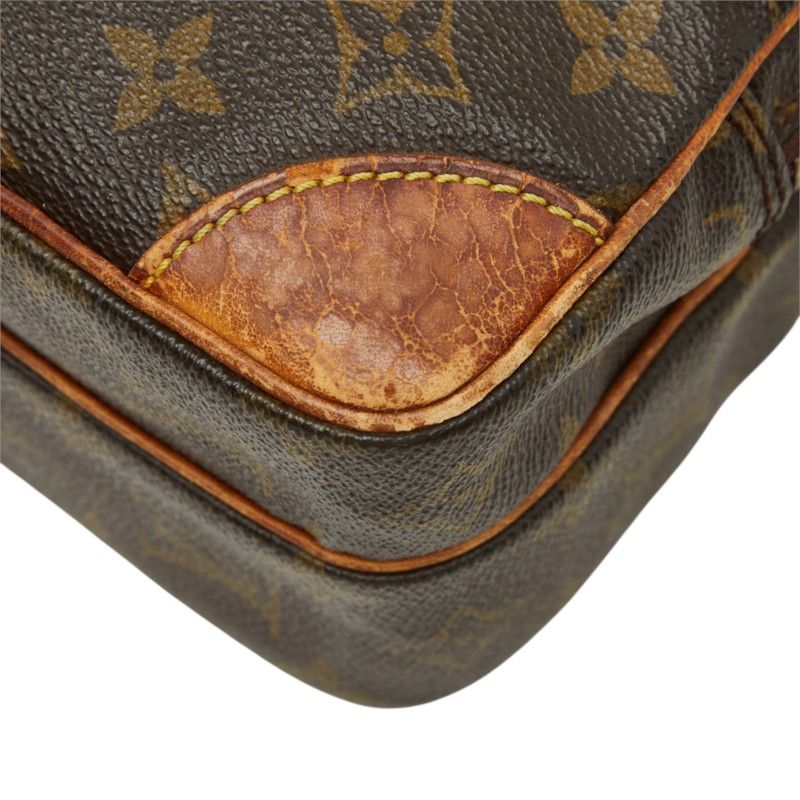 Louis Vuitton Monogram Amazon Crossbody Shoulder Bag Brown Leather — view 4
