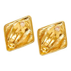 Chanel 97P CC Logo Vintage Earrings Gold Plated — view 3