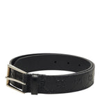 Gucci Guccissima Belt 70/28 Black Leather — view 2