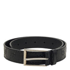 Gucci Guccissima Belt 70/28 Black Leather