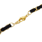 Chanel No. 5 Audu Parfum Perfume Bottle Chain Pendant Gold Black Plated Necklace — view 6