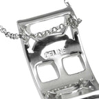 Celine Sapphire Necklace 42 18k White Gold 750 Necklac — view 4