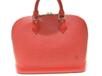 Louis Vuitton Alma Handbag Epi Red Tote