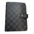 Louis Vuitton Damier Graphite Agenda MM Planner Cover Ring
