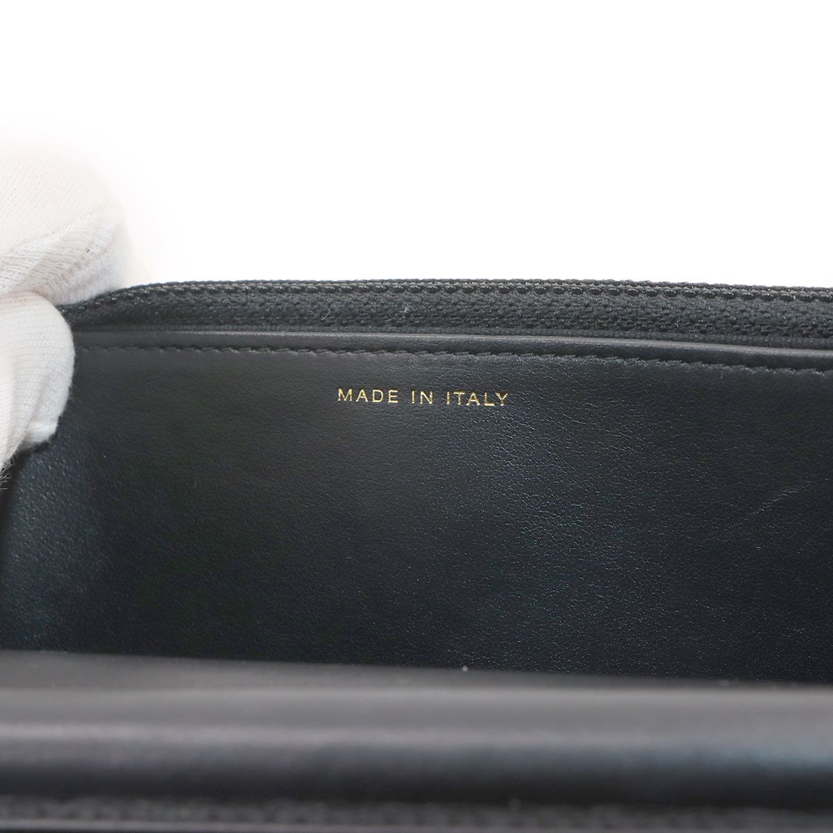 Chanel Boy Chain Wallet Caviar Leather Black Shoulder Bag — view 8