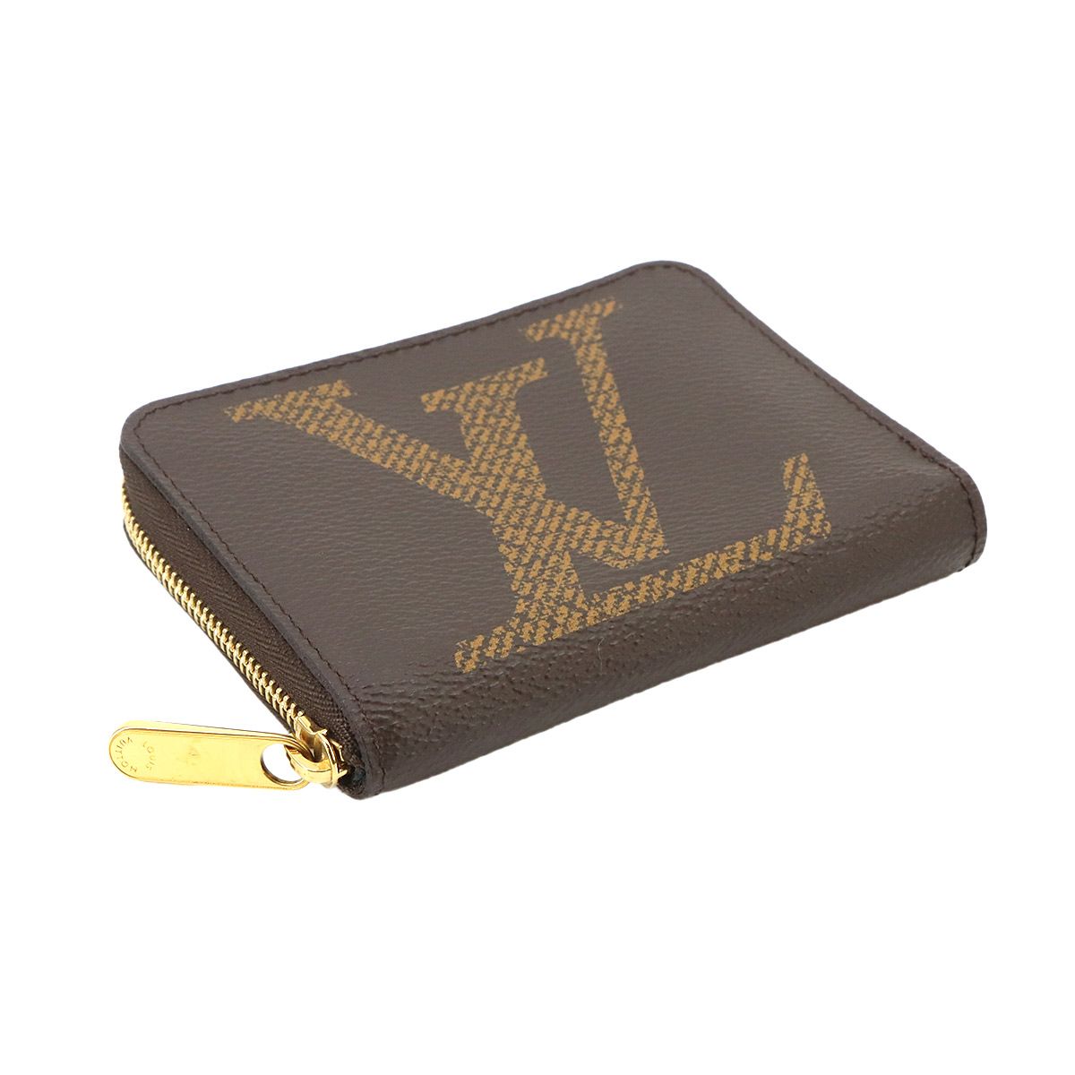 Louis Vuitton Monogram Giant Zippy Coin Purse Brown — view 3