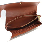 Louis Vuitton Monogram Portefeuille Sarah Bifold Wallet Brown — view 8