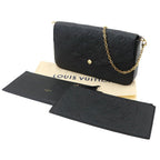 Louis Vuitton Monogram Empreinte Pochette Felicie Chain Wallet Leather Shoulder — view 2