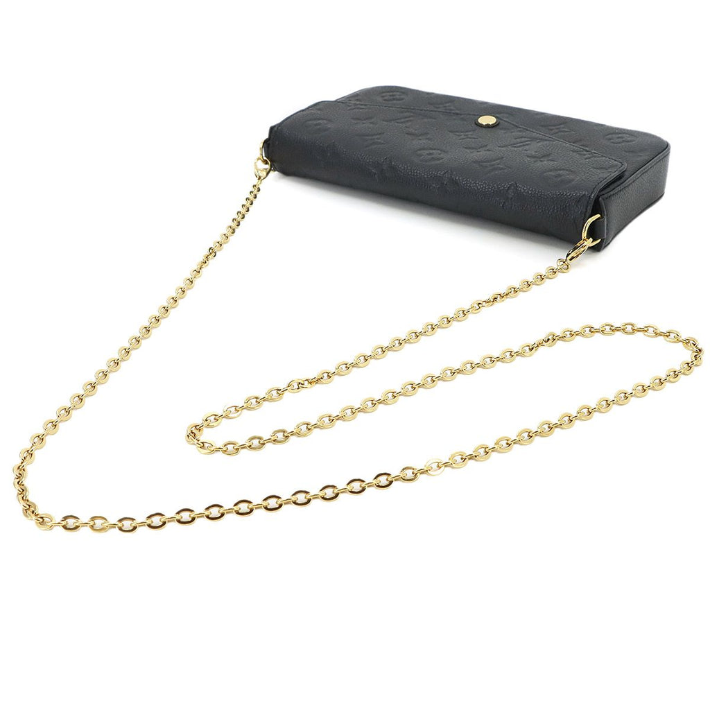 Louis Vuitton Monogram Empreinte Pochette Felicie Chain Wallet Leather Shoulder — view 6