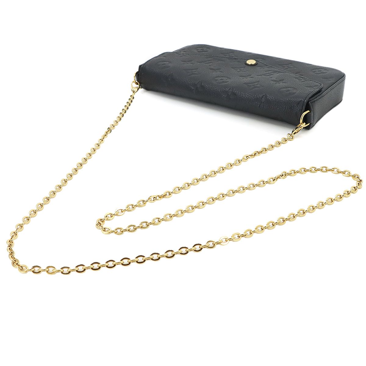 Louis Vuitton Monogram Empreinte Pochette Felicie Chain Wallet Leather Shoulder — view 6