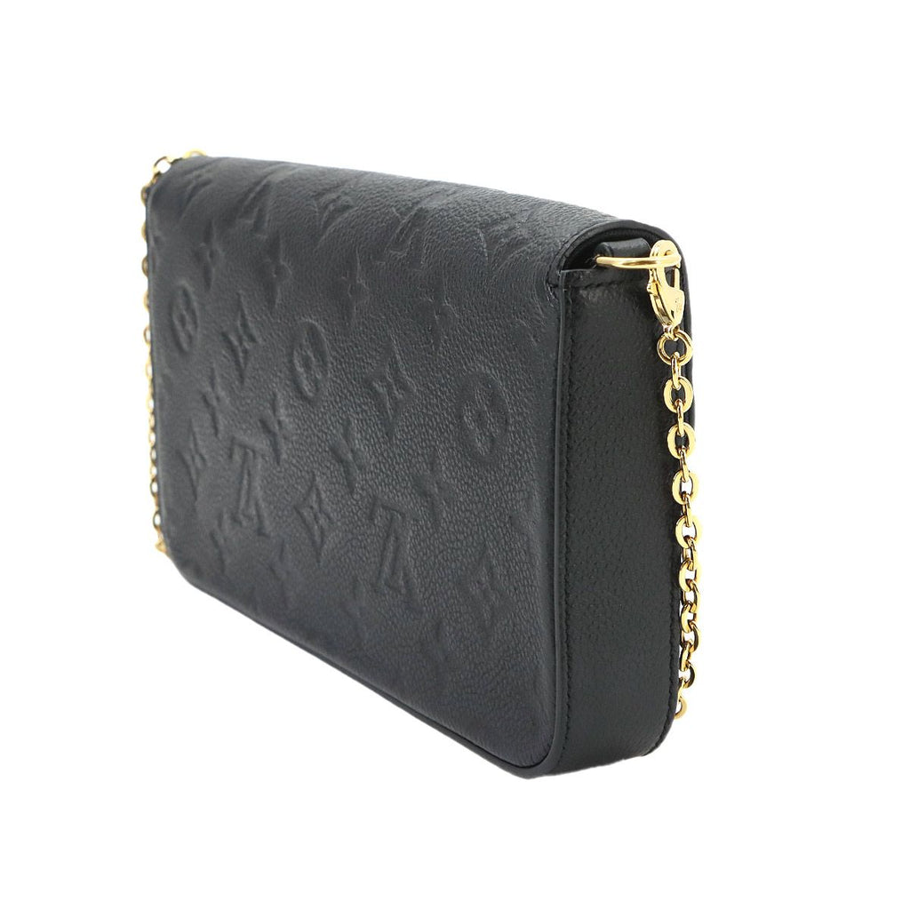 Louis Vuitton Monogram Empreinte Pochette Felicie Chain Wallet Leather Shoulder — view 4