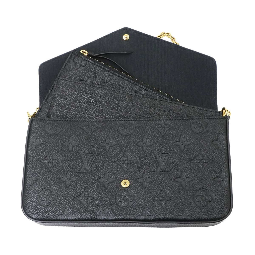 Louis Vuitton Monogram Empreinte Pochette Felicie Chain Wallet Leather Shoulder — view 7
