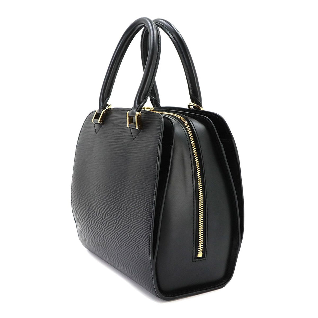 Louis Vuitton Epi Pont Neuf Hand Bag Leather Noir Gold — view 3