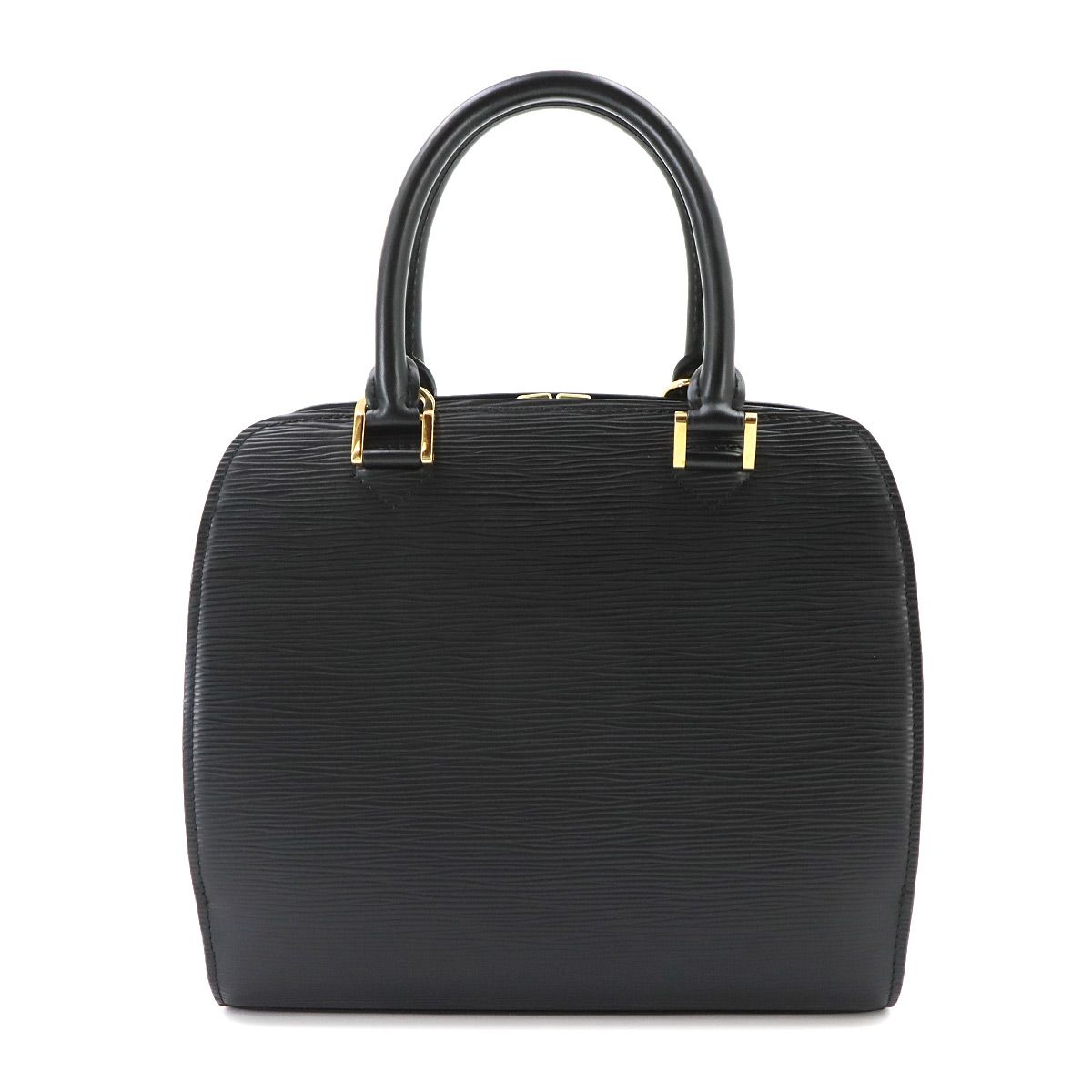 Louis Vuitton Epi Pont Neuf Hand Bag Leather Noir Gold — view 2