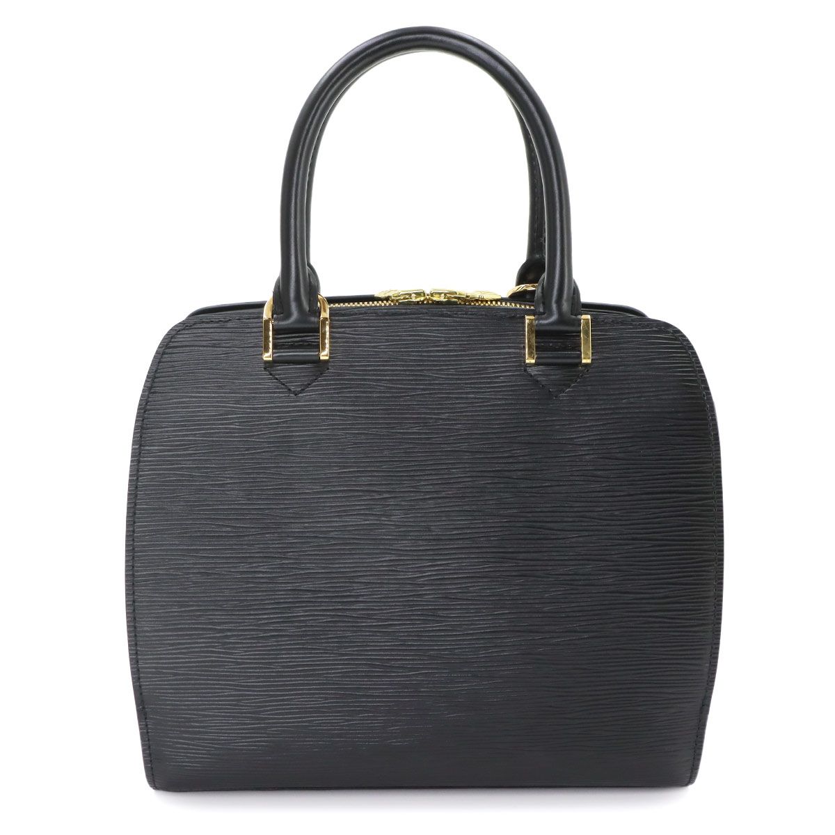 Louis Vuitton Epi Pont Neuf Hand Bag Leather Noir Gold — view 2