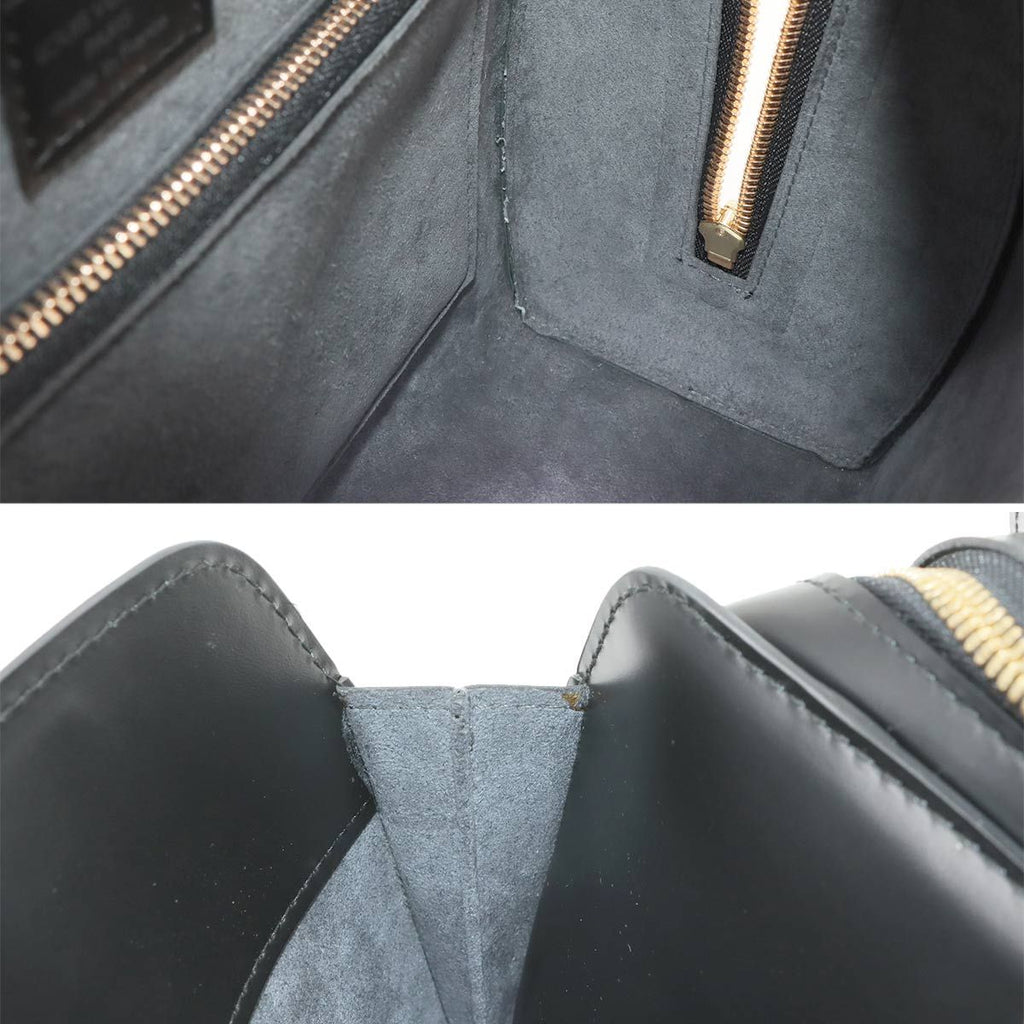 Louis Vuitton Epi Pont Neuf Hand Bag Leather Noir Gold — view 8