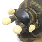 Fendi Space Monkey Bag Charm Zucca Pattern Key Holder Keychain — view 4