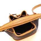 Louis Vuitton Nano Noe Monogram Shoulder Bag Canvas — view 6