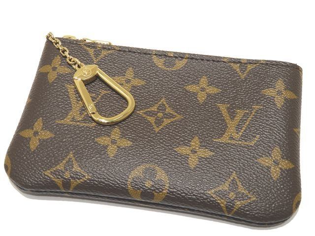 Louis Vuitton Card & Key Case Pochette Cles S Coin Purse Monogram